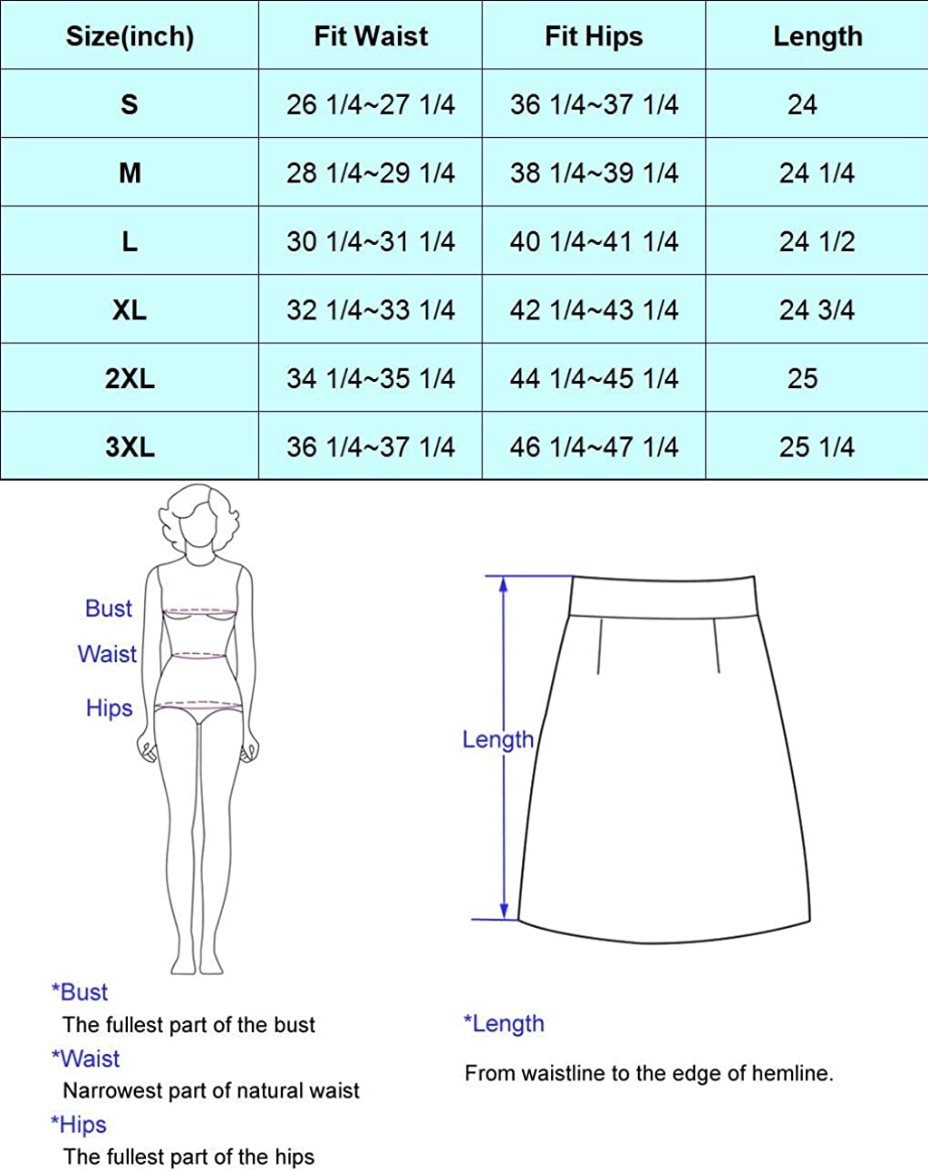 Women's Stretchy Pencil Skirt Side Pleated Business Skirts with Belt KK271(28 Color) - Image 6